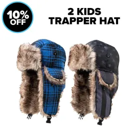 2 Kids Trapper Hats