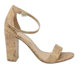 A New Day Like Cork PU Heel Shoes