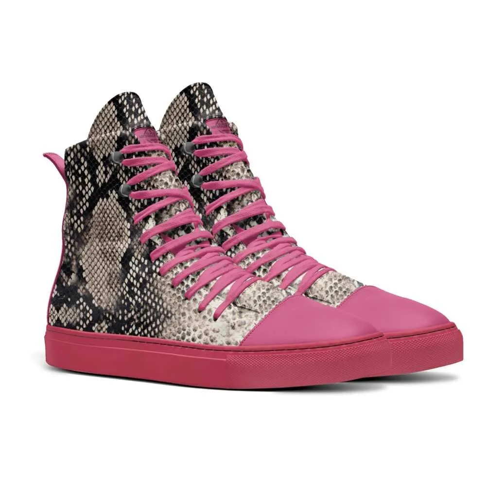 ADITI-KALI FUSIONS unisex Monument high top. limited edition Designer Showcase Collection.