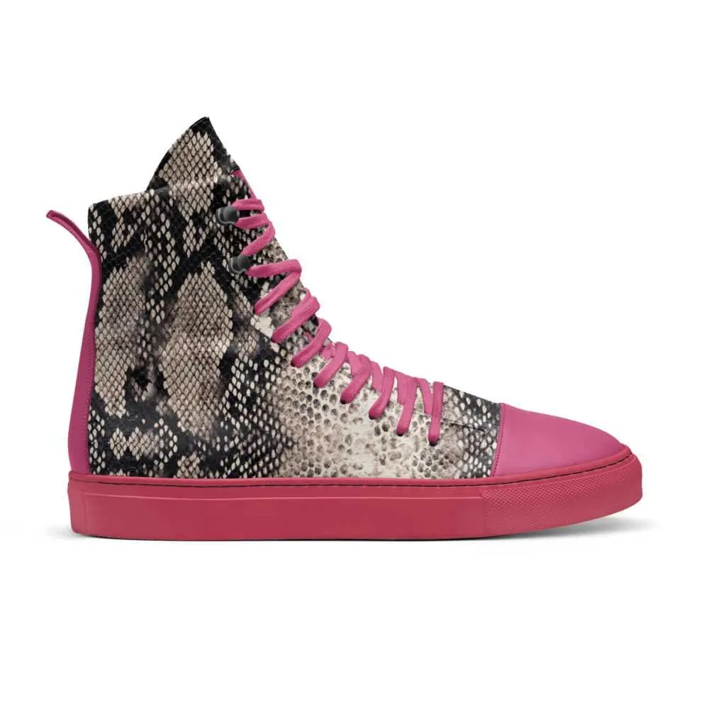 ADITI-KALI FUSIONS unisex Monument high top. limited edition Designer Showcase Collection.