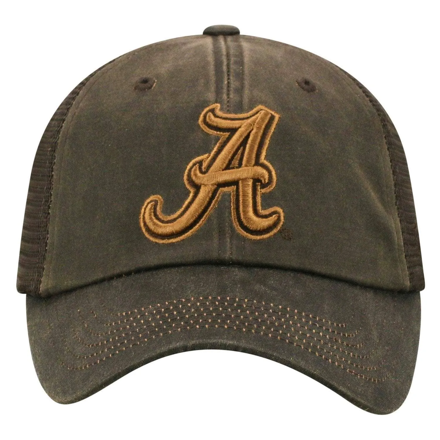 Alabama Crimson Tide TOW Brown "Chestnut" Style Mesh Adj. Strap Relax Hat Cap