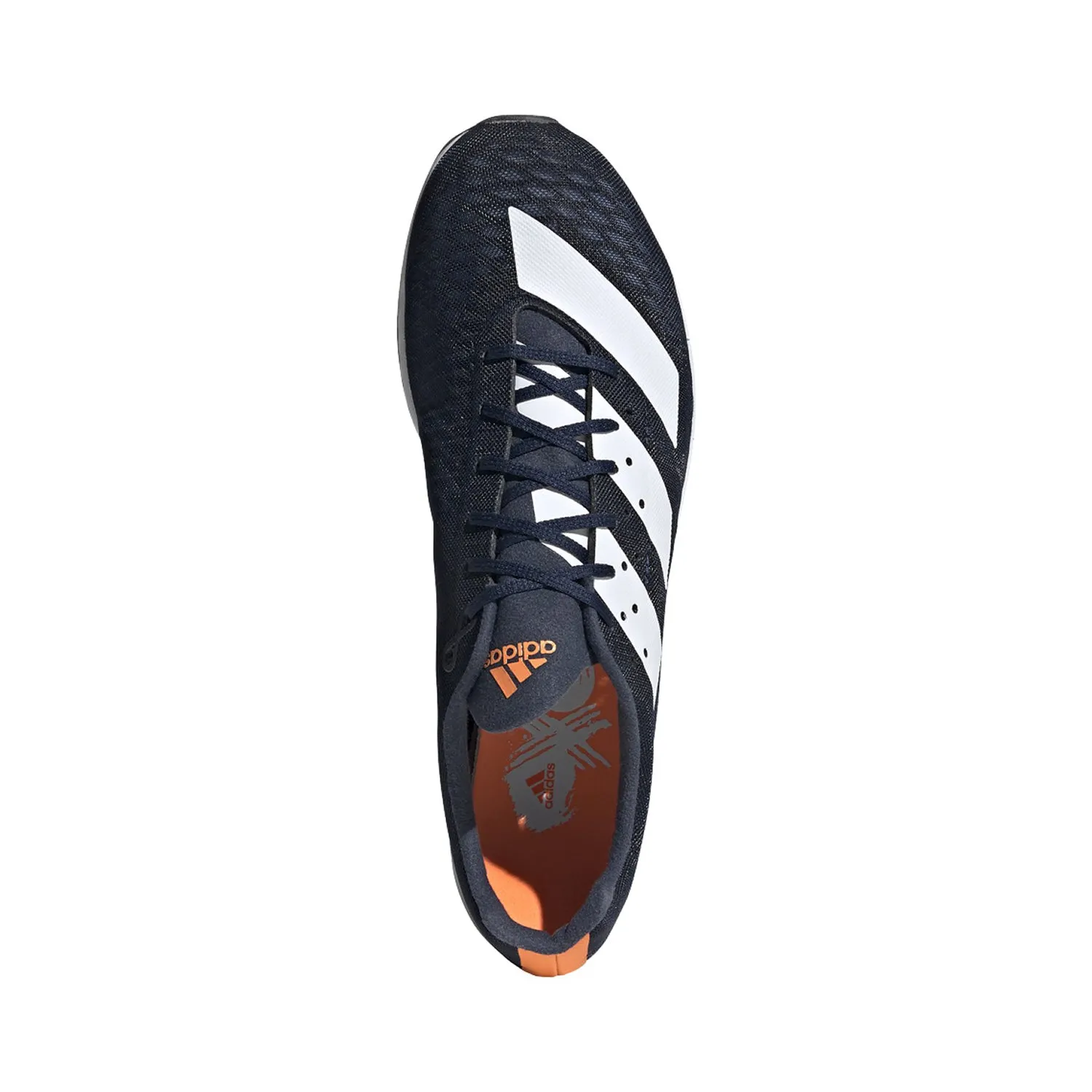 All Gender Adizero XC Sprint Spike - Collegiate Navy/Footwear White/Signal Orange- Regular (D)