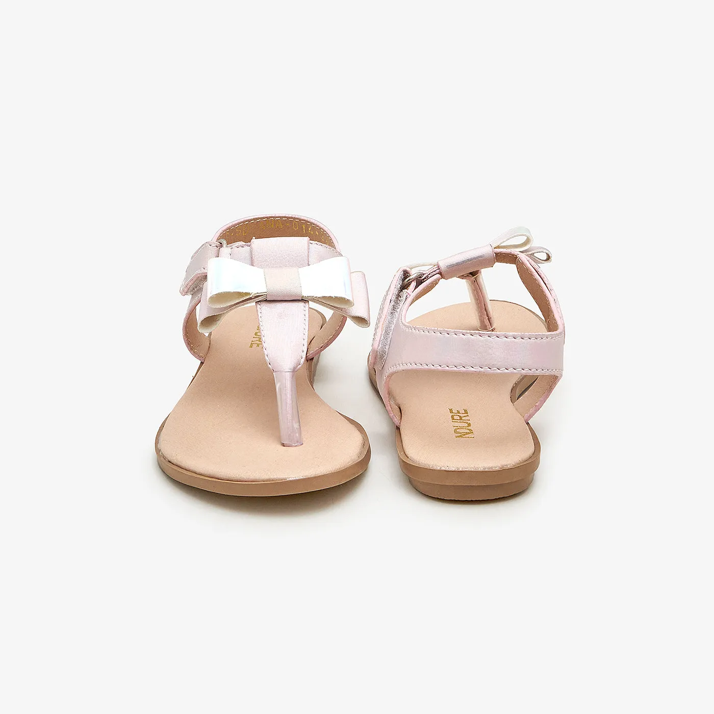 Bow Tie Girls Sandals