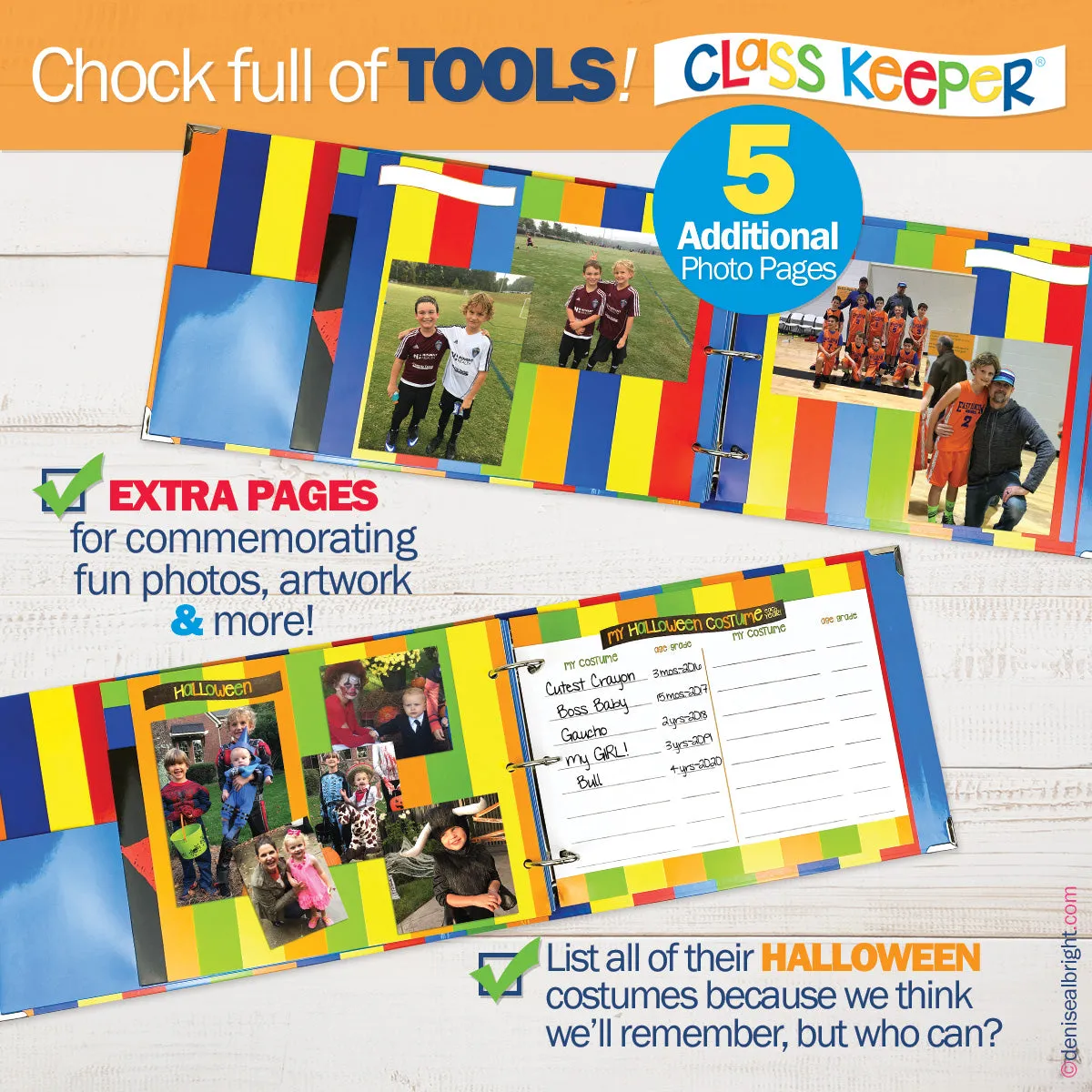 Class Keeper® Easiest School Days Memory Book | (2) Styles | Keepsake