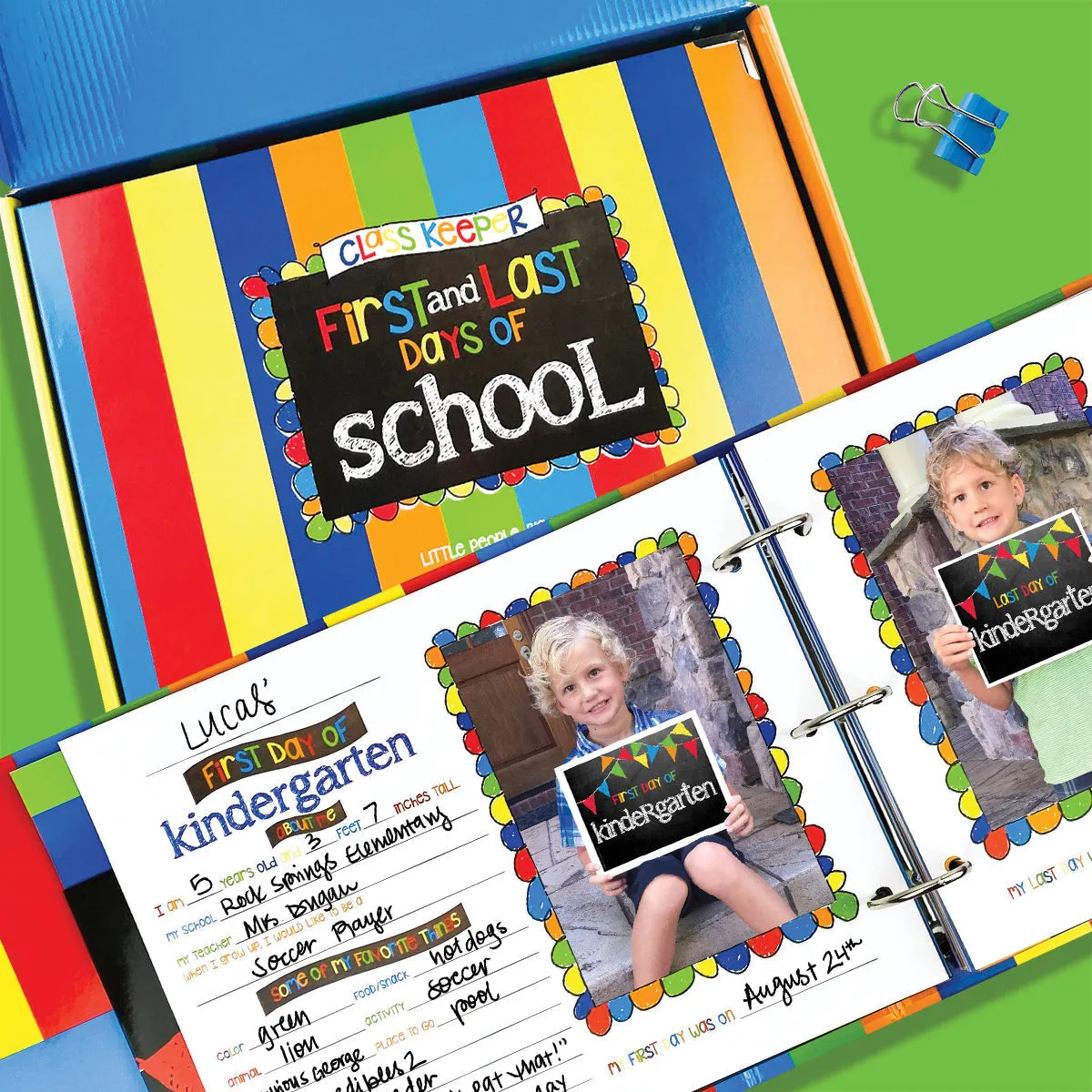 Class Keeper® Easiest School Days Memory Book | (2) Styles | Keepsake