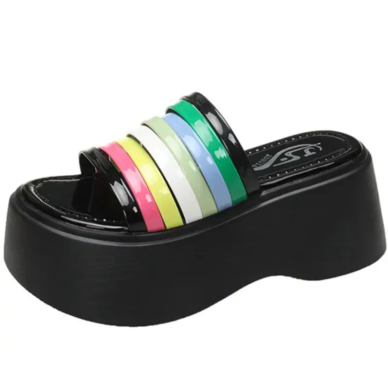 ColorArc Strappy Slippers