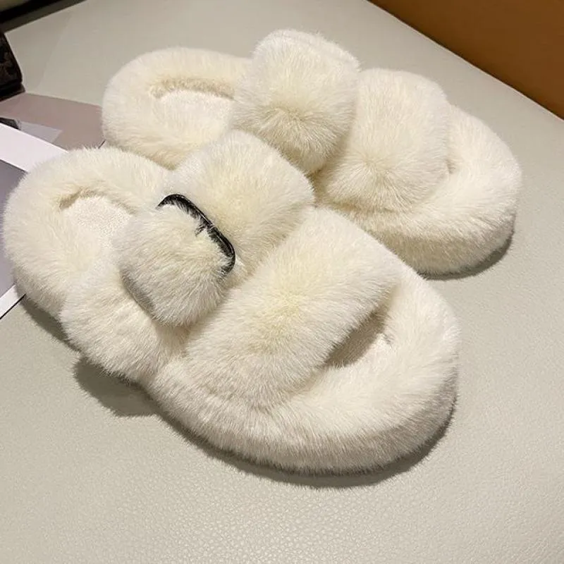 Fluffy Warm Slippers