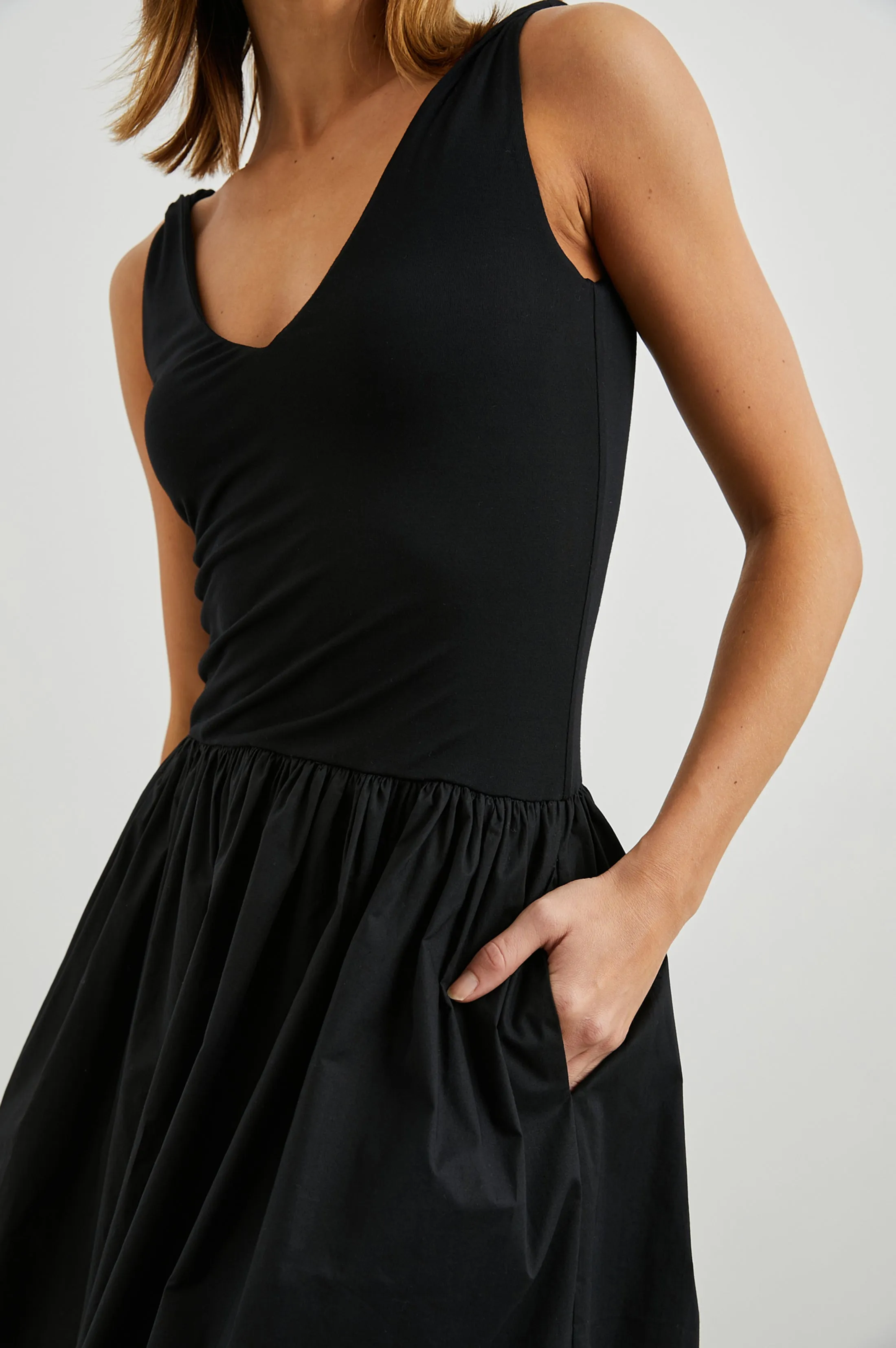 FRANCA DRESS - BLACK