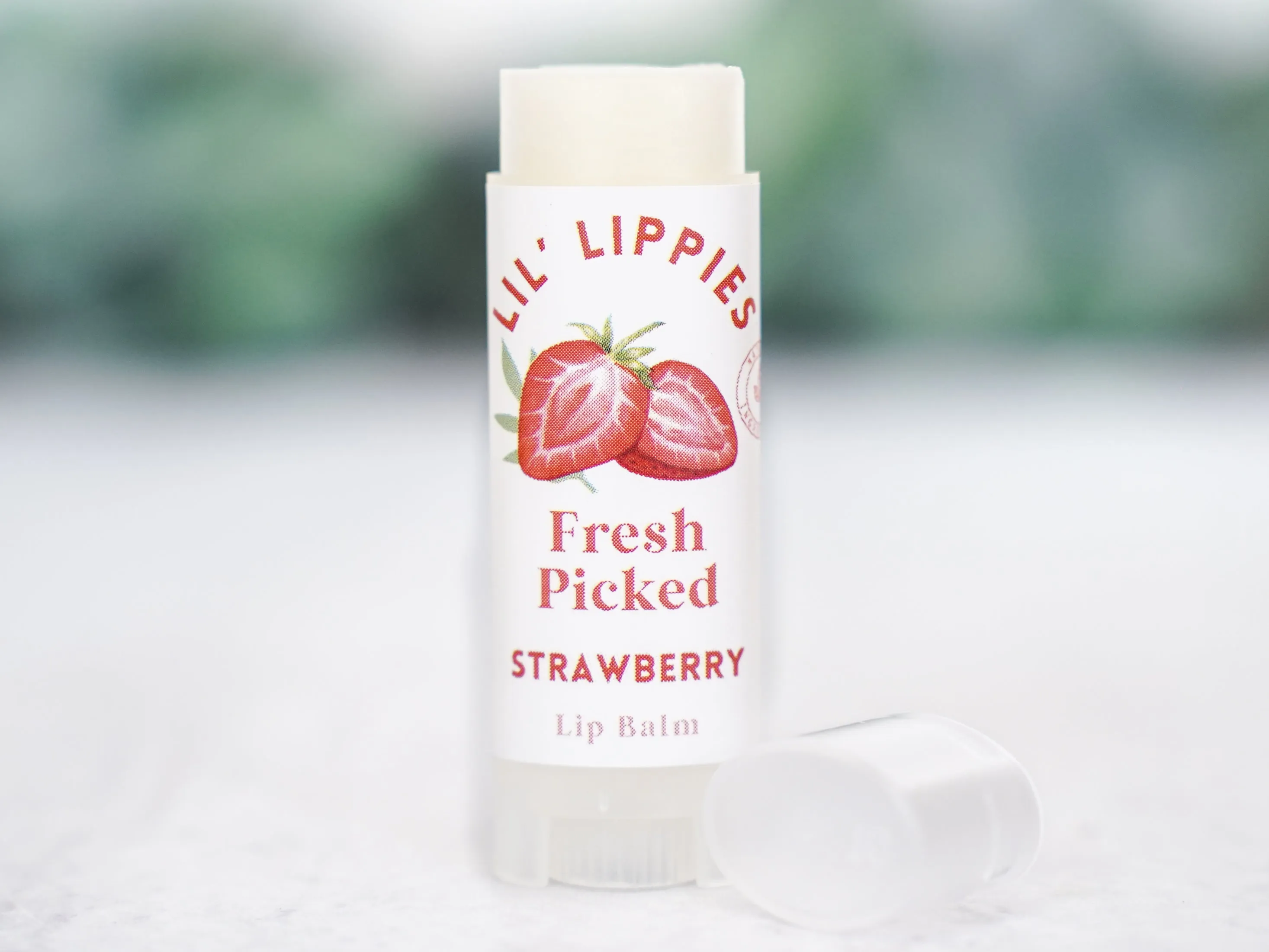 Fresh Picked Strawberry Lip Balm - Lil' Lippies Kids