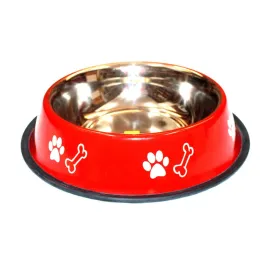 Furry Friend Printed Stainless Steel Bowl- Medium