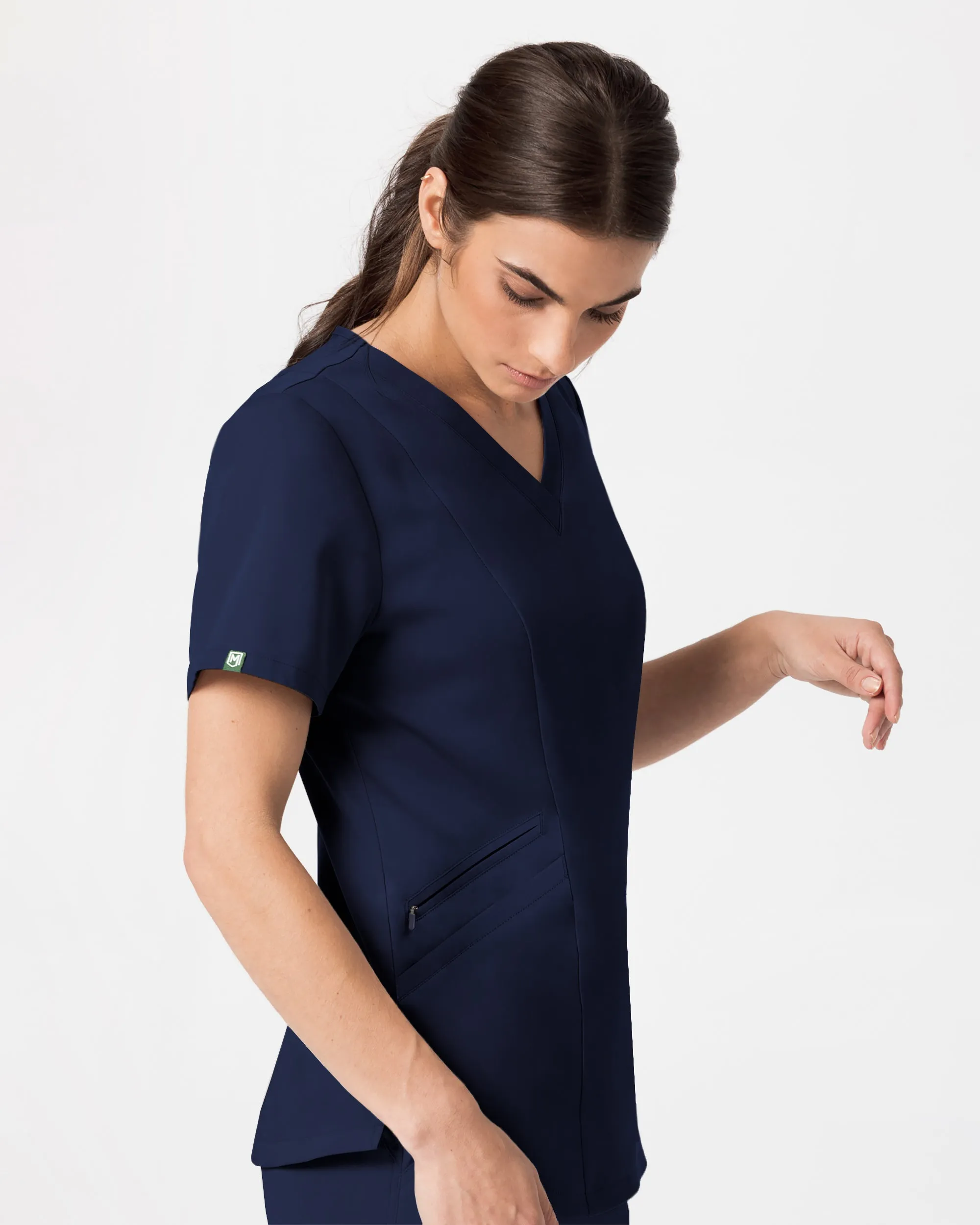 FYSEL® Amelia‎ ‎ Fitted Scrub Top (Final Sale)