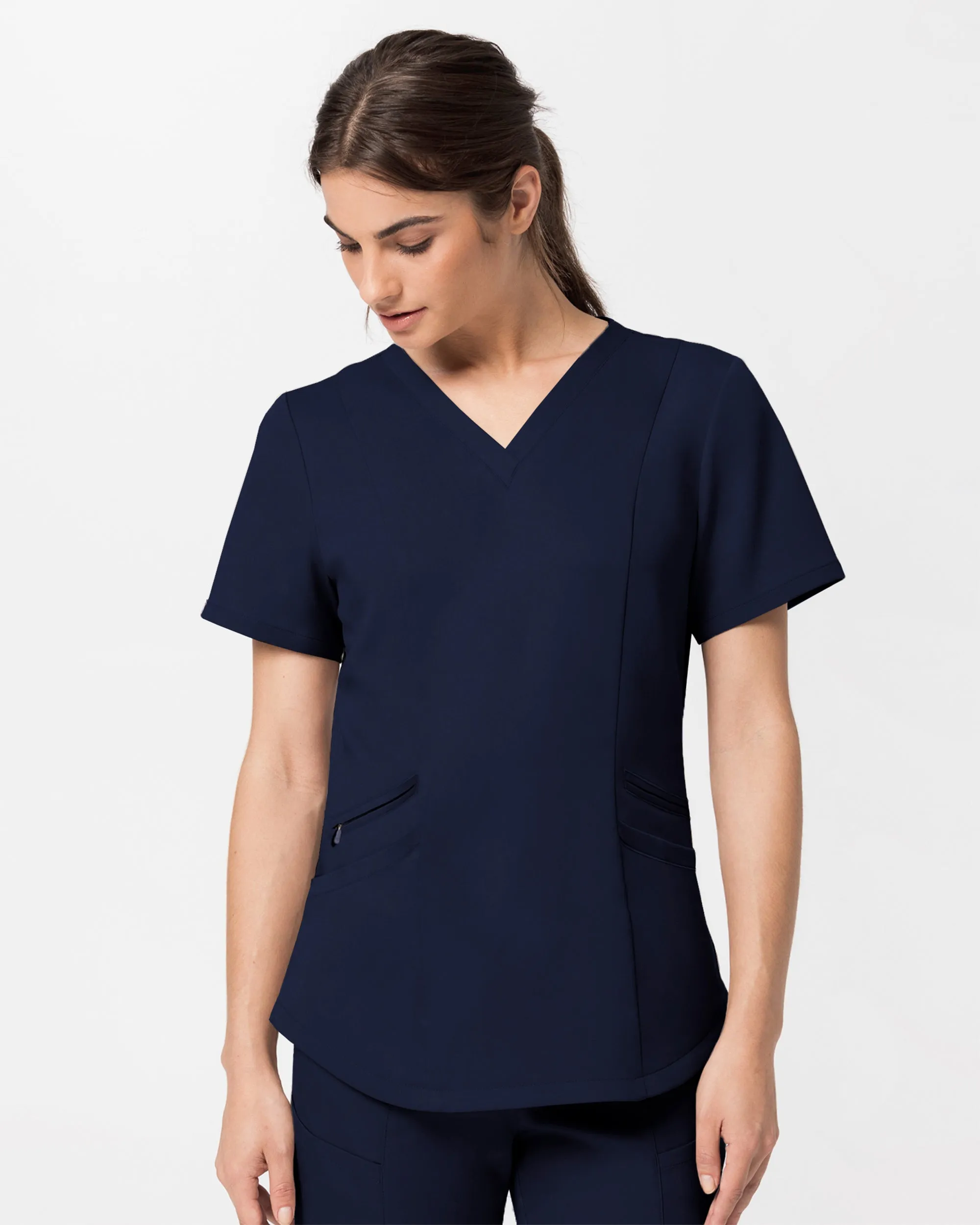 FYSEL® Amelia‎ ‎ Fitted Scrub Top (Final Sale)