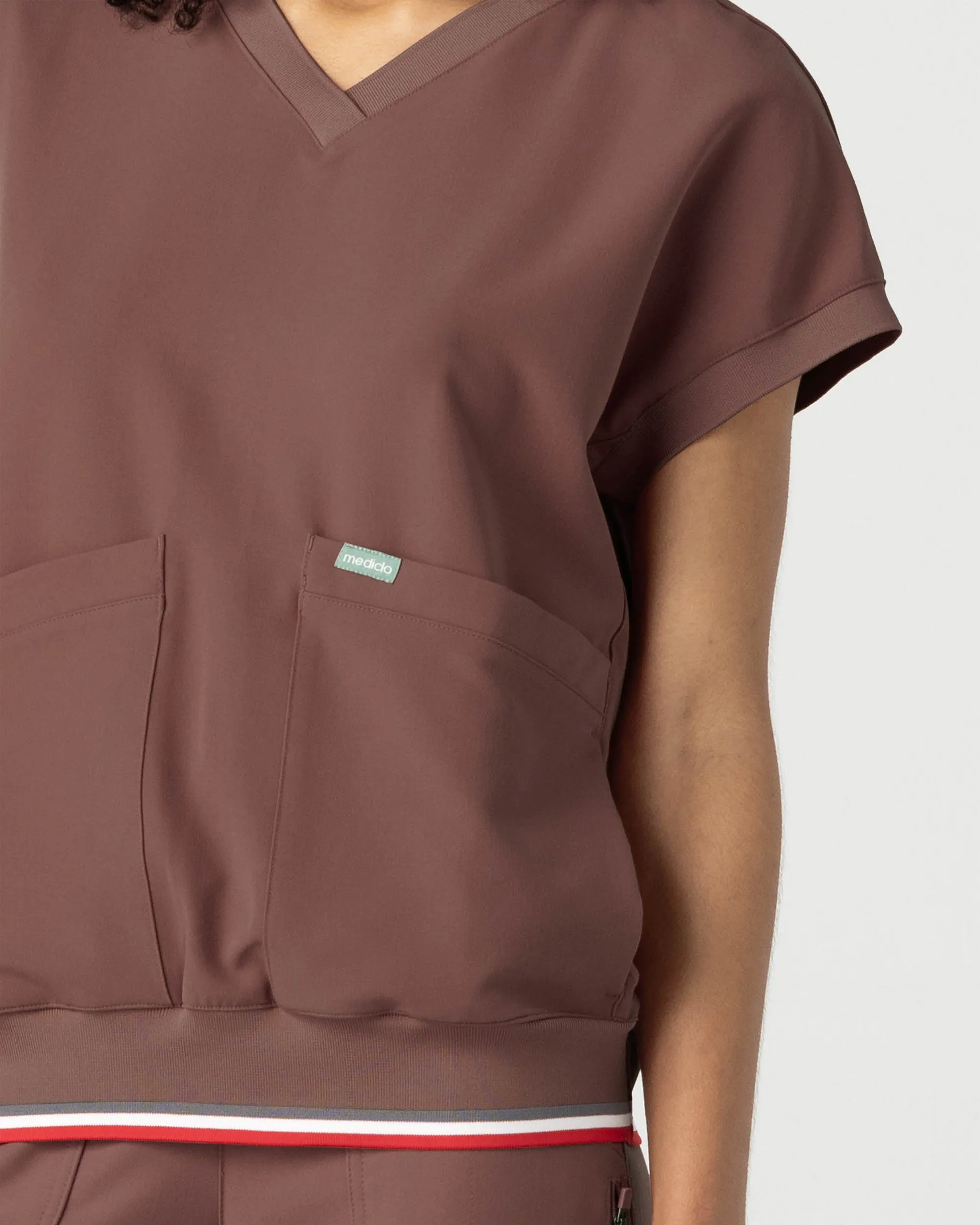 FYSEL® Lanai‎ ‎ Rib Band Scrub Top