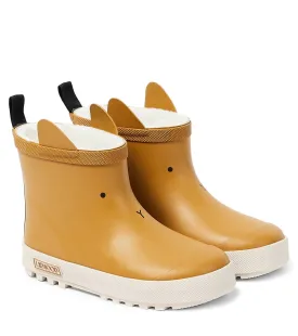 Jesse Liewood thermal rain boots, beige