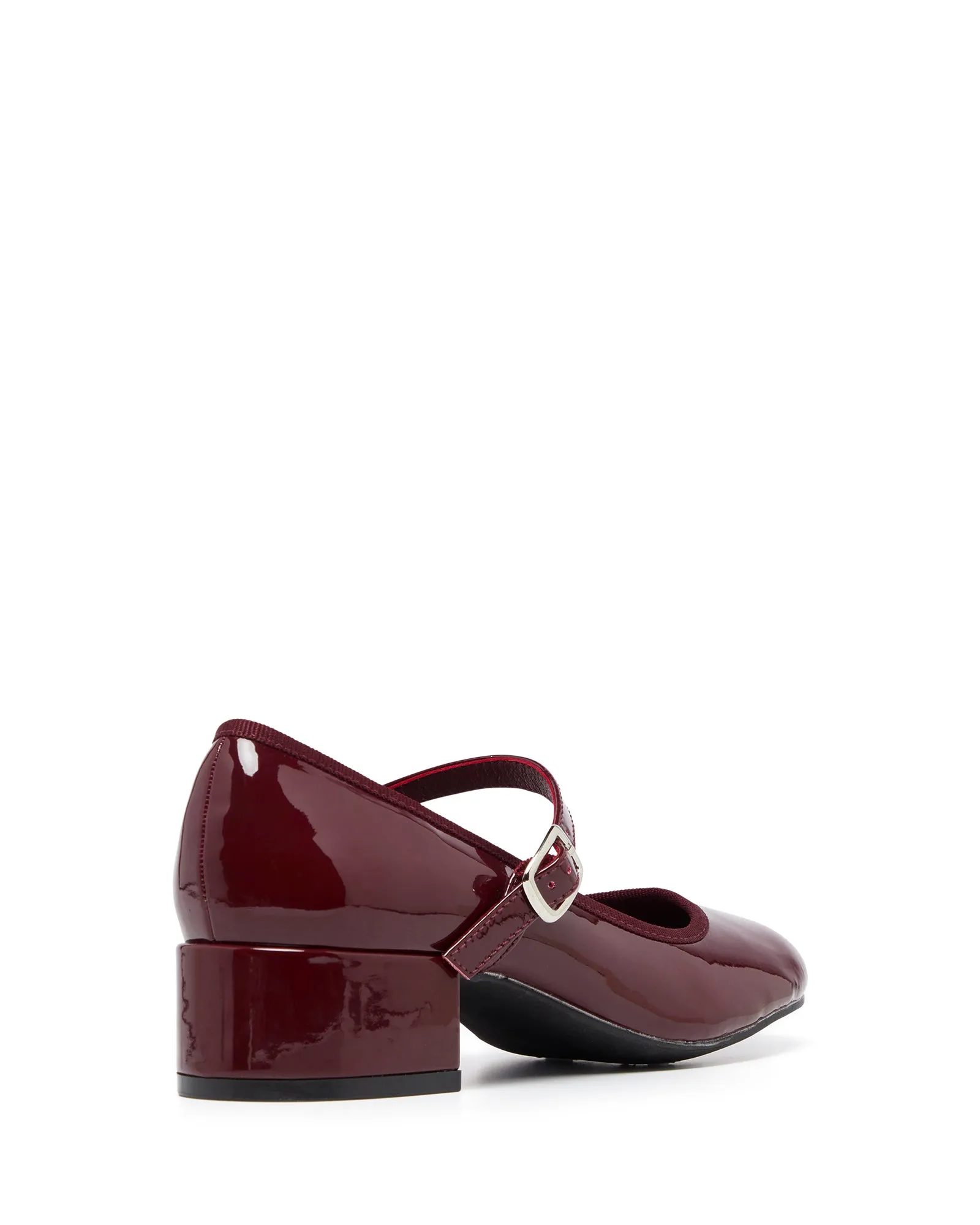 Liz Ballet Heel Cherry Patent