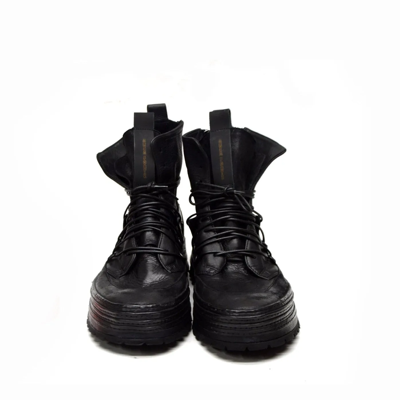 MADMAX BLACK HIGH SNEAKERS