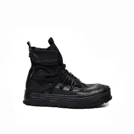 MADMAX BLACK HIGH SNEAKERS