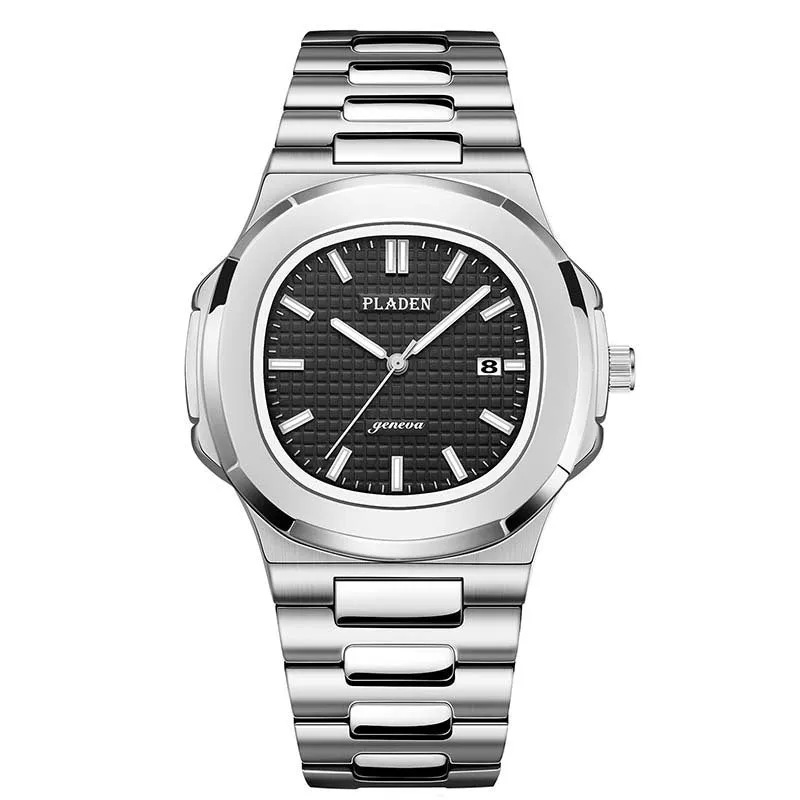 PLADEN Classic Waterproof Quartz Watch