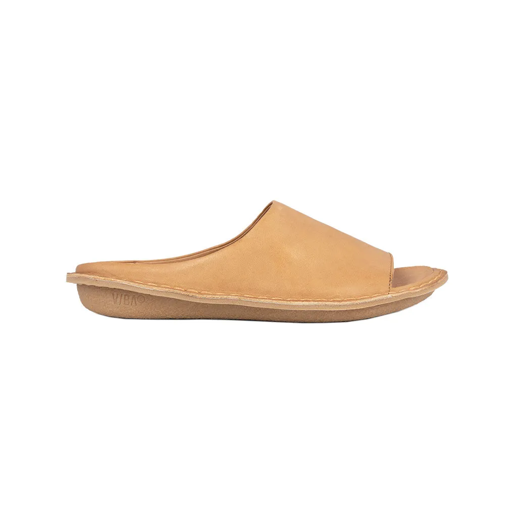 SAINT TROPEZ Leather Fawn Tan