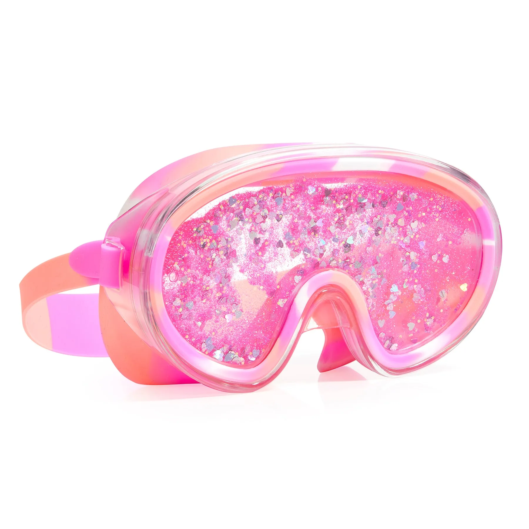 Sand Art Pink Kids' Swim Mask