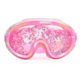 Sand Art Pink Kids' Swim Mask