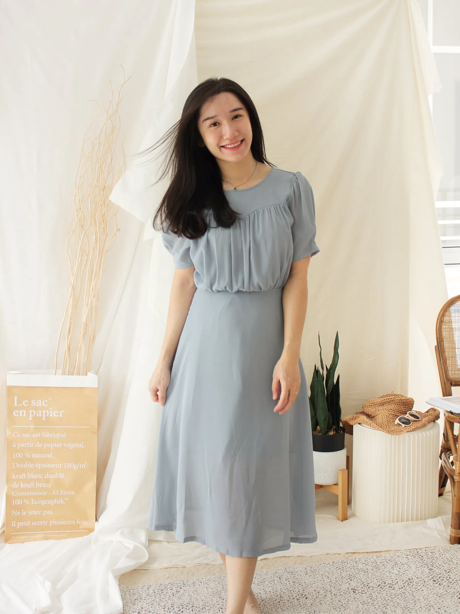 TIRINI KOREAN LONG DRESS