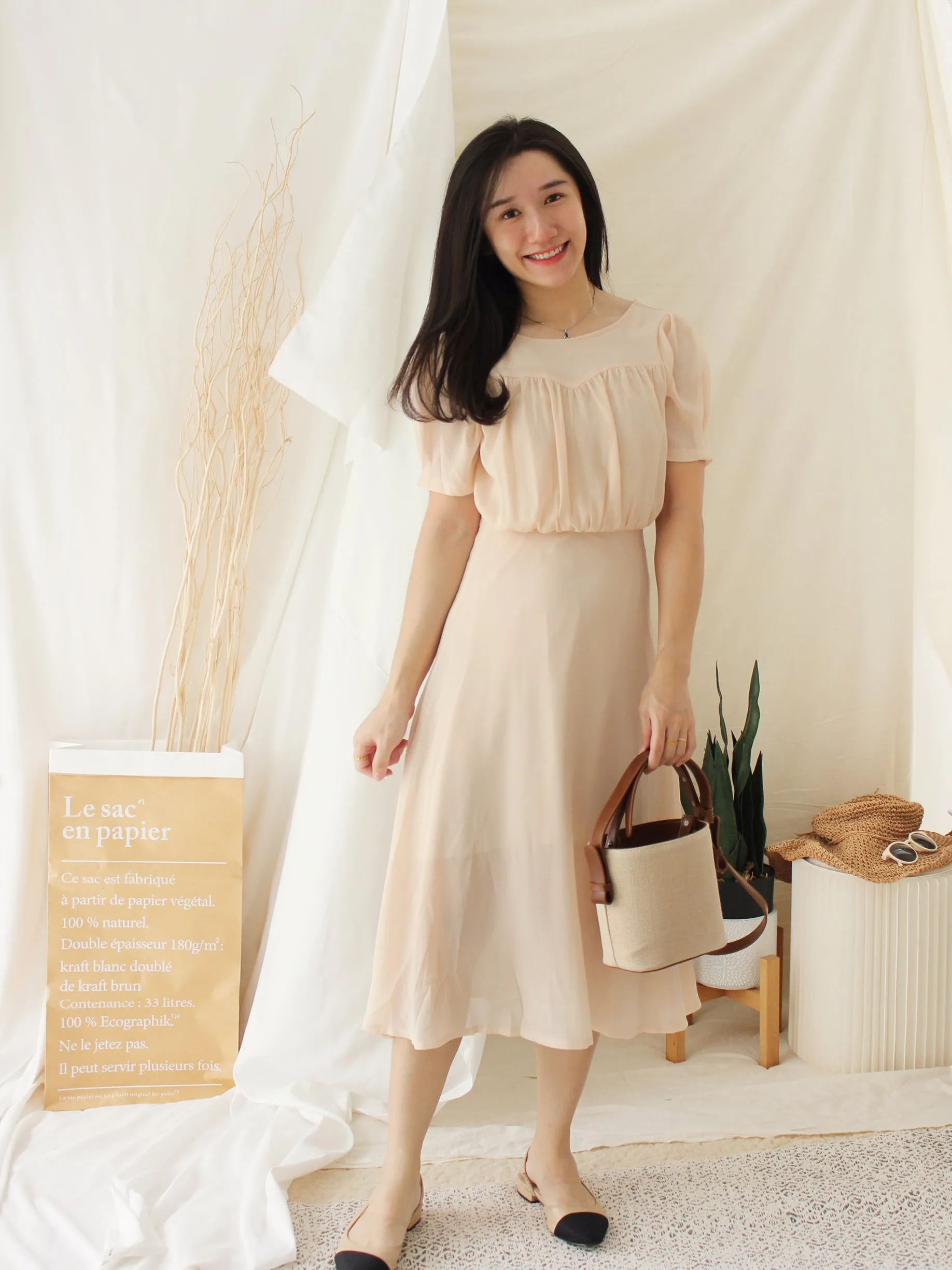 TIRINI KOREAN LONG DRESS